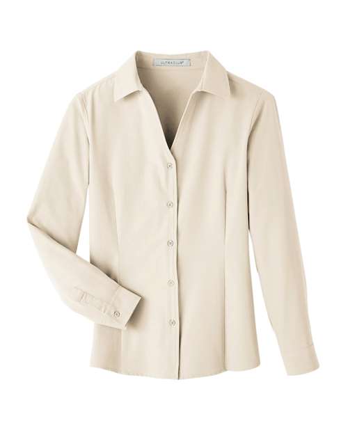 UltraClub Women's Bradley Performance Woven Shirt UC500W
