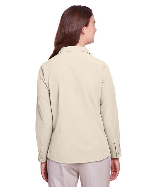 UltraClub Women's Bradley Performance Woven Shirt UC500W