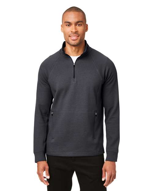 North End Rhythm Waffle Quarter-Zip Pullover NE200