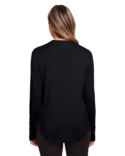 North End Women's JAQ Snap-Up Stretch Performance Pullover NE400W