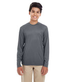 UltraClub Youth Cool & Dry Performance Long Sleeve Top 8622Y
