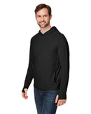 North End JAQ Stretch Performance Hooded Long Sleeve T-Shirt NE105