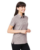 North End Women's Eclipse Jacquard Polo NE115W