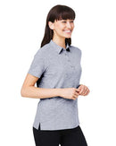 North End Women's Eclipse Jacquard Polo NE115W