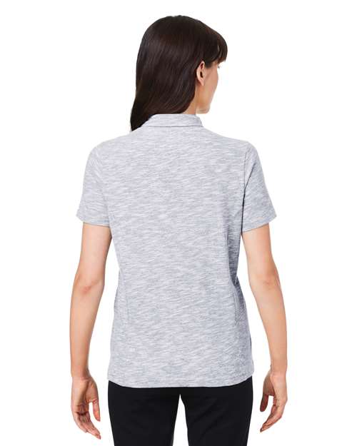 North End Women's Eclipse Jacquard Polo NE115W