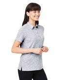 North End Women's Eclipse Jacquard Polo NE115W