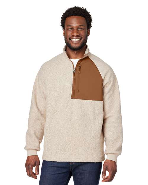 North End Aura Sweater Fleece Quarter-Zip Pullover NE713