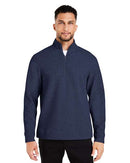 North End Spirit Textured Quarter-Zip Pullover NE725