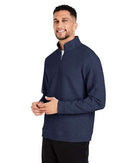 North End Spirit Textured Quarter-Zip Pullover NE725