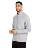 North End Spirit Textured Quarter-Zip Pullover NE725
