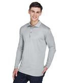 UltraClub Cool & Dry Sport Long Sleeve Polo 8405LS