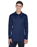 UltraClub Cool & Dry Sport Long Sleeve Polo 8405LS