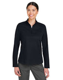 North End Women's Express Tech Performance Pique Quarter-Zip Pullover NE412W