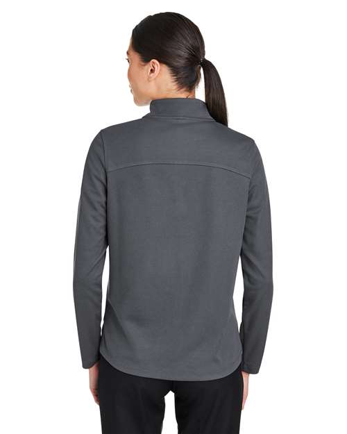 North End Women's Express Tech Performance Pique Quarter-Zip Pullover NE412W
