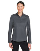 North End Women's Express Tech Performance Pique Quarter-Zip Pullover NE412W