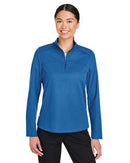 North End Women's Express Tech Performance Pique Quarter-Zip Pullover NE412W