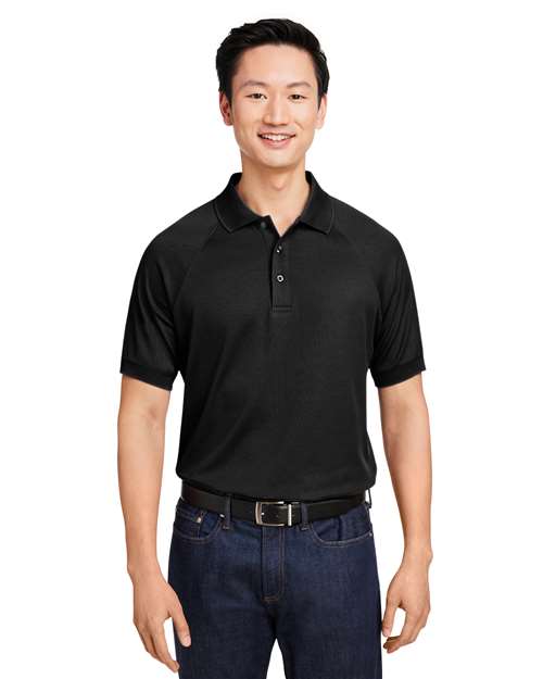 Harriton Charge Snag and Soil Protect Polo M208