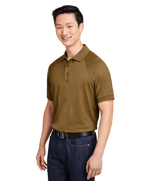 Harriton Charge Snag and Soil Protect Polo M208