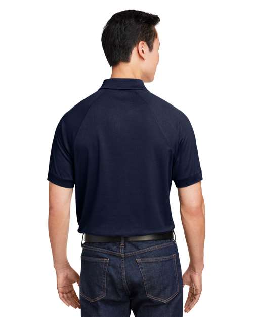 Harriton Charge Snag and Soil Protect Polo M208