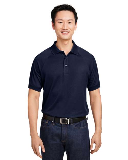 Harriton Charge Snag and Soil Protect Polo M208