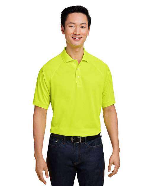 Harriton Charge Snag and Soil Protect Polo M208