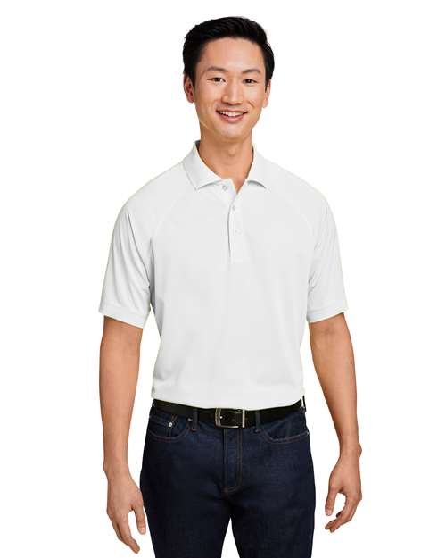 Harriton Charge Snag and Soil Protect Polo M208