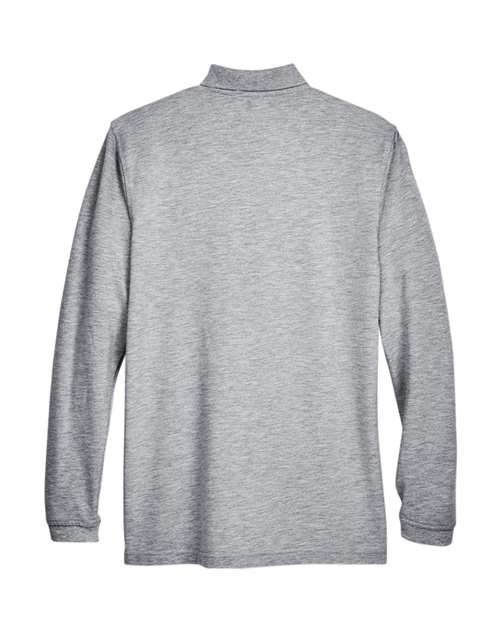 Harriton Easy Blend™ Long Sleeve Polo M265L