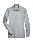 Harriton Easy Blend™ Long Sleeve Polo M265L