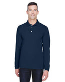 Harriton Easy Blend™ Long Sleeve Polo M265L