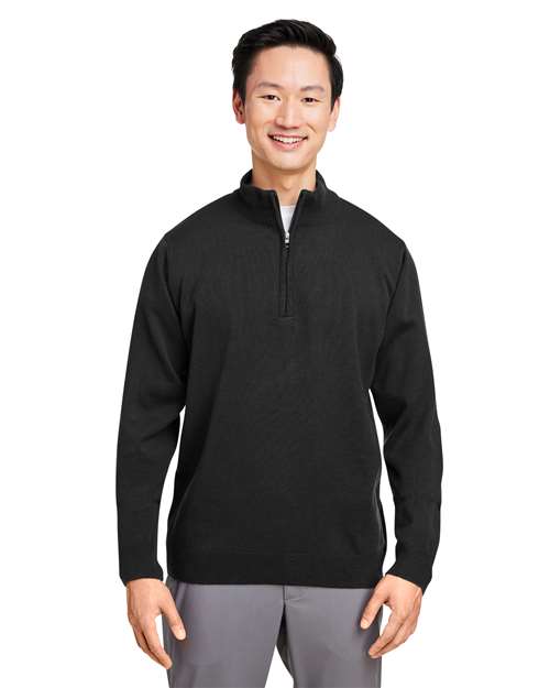 Harriton Unisex Pilbloc™ Quarter-Zip Pullover Sweater M421