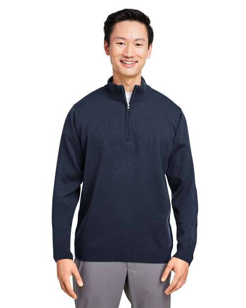 Harriton Unisex Pilbloc™ Quarter-Zip Pullover Sweater M421