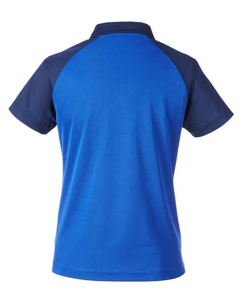Team 365 Women's Command Snag-Protection Colorblock Polo TT21CW