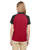 Team 365 Women's Command Snag-Protection Colorblock Polo TT21CW