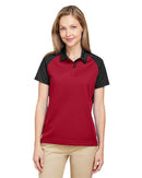Team 365 Women's Command Snag-Protection Colorblock Polo TT21CW