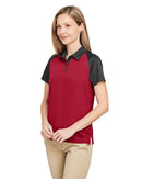 Team 365 Women's Command Snag-Protection Colorblock Polo TT21CW