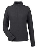 North End Women's Spirit Textured Quarter-Zip Pullover NE725W