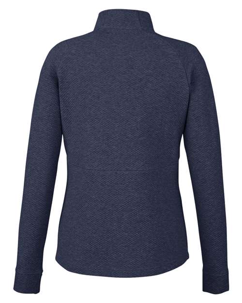 North End Women's Spirit Textured Quarter-Zip Pullover NE725W