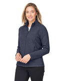North End Women's Spirit Textured Full-Zip NE727W