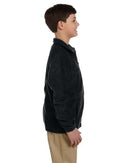 Harriton Youth Full-Zip Fleece M990Y