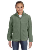 Harriton Youth Full-Zip Fleece M990Y