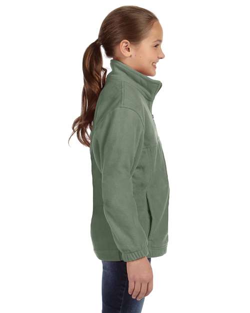 Harriton Youth Full-Zip Fleece M990Y