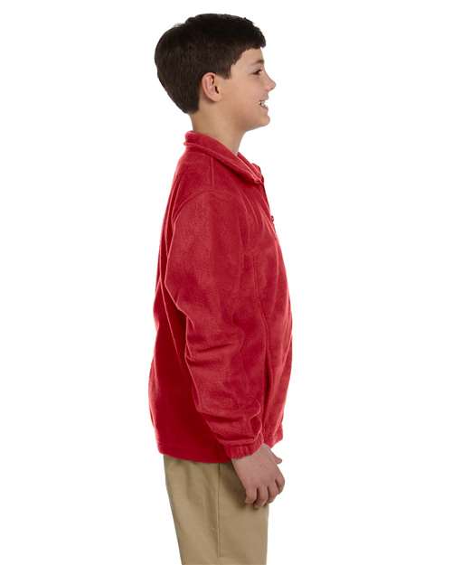 Harriton Youth Full-Zip Fleece M990Y