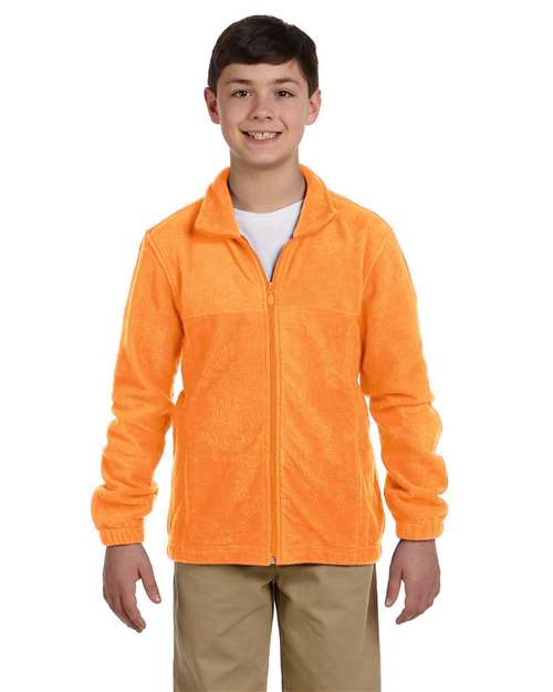 Harriton Youth Full-Zip Fleece M990Y