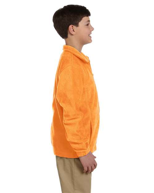 Harriton Youth Full-Zip Fleece M990Y