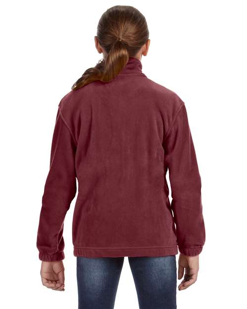 Harriton Youth Full-Zip Fleece M990Y