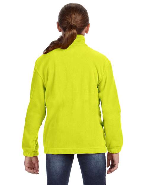 Harriton Youth Full-Zip Fleece M990Y