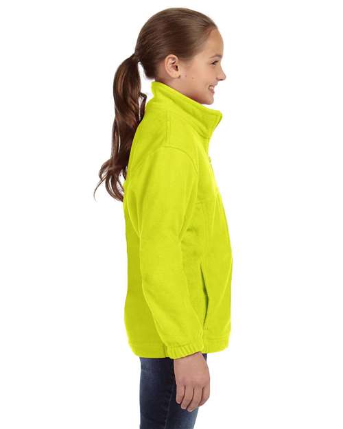Harriton Youth Full-Zip Fleece M990Y