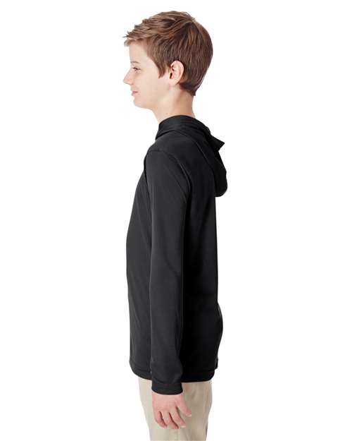 Team 365 Youth Zone Performance Hooded T-Shirt TT41Y