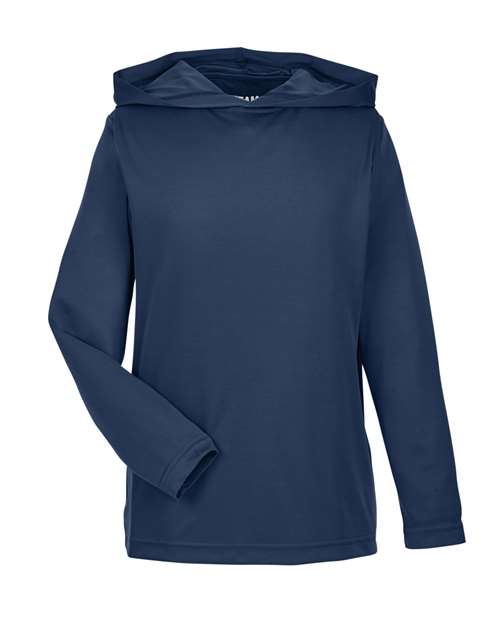 Team 365 Youth Zone Performance Hooded T-Shirt TT41Y