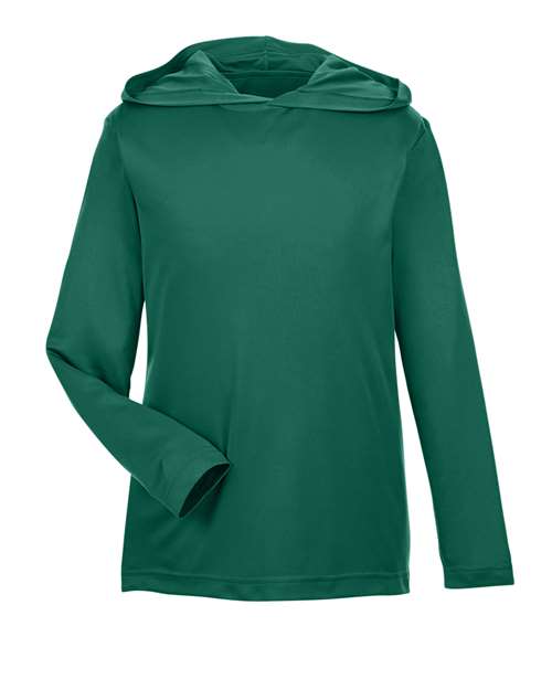Team 365 Youth Zone Performance Hooded T-Shirt TT41Y